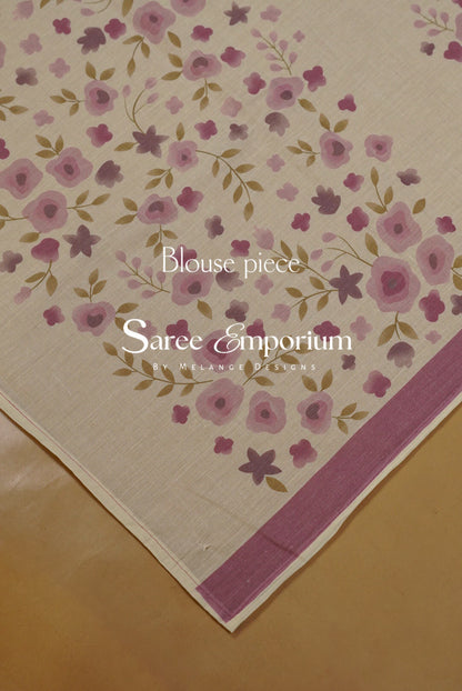 Printed Cotton Saree For Women MDS0288