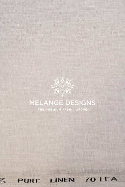 Pure Linen 25 LEA Fabric Close View.