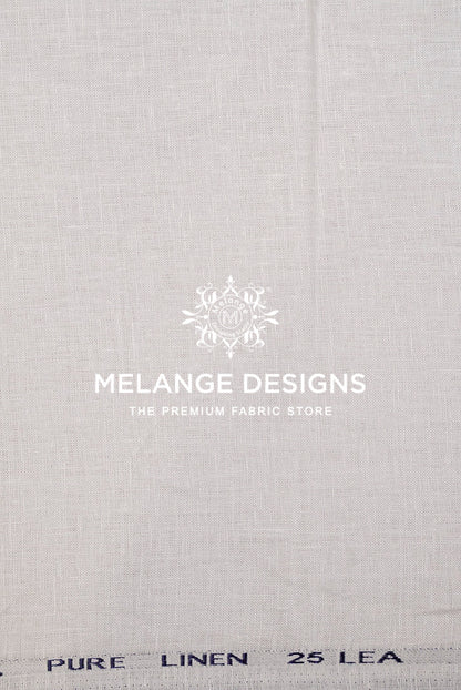Pure Linen 70 LEA Fabric Close View.