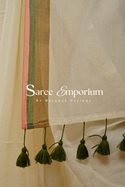 Pure Mul Cotton Saree For Women MDS0239