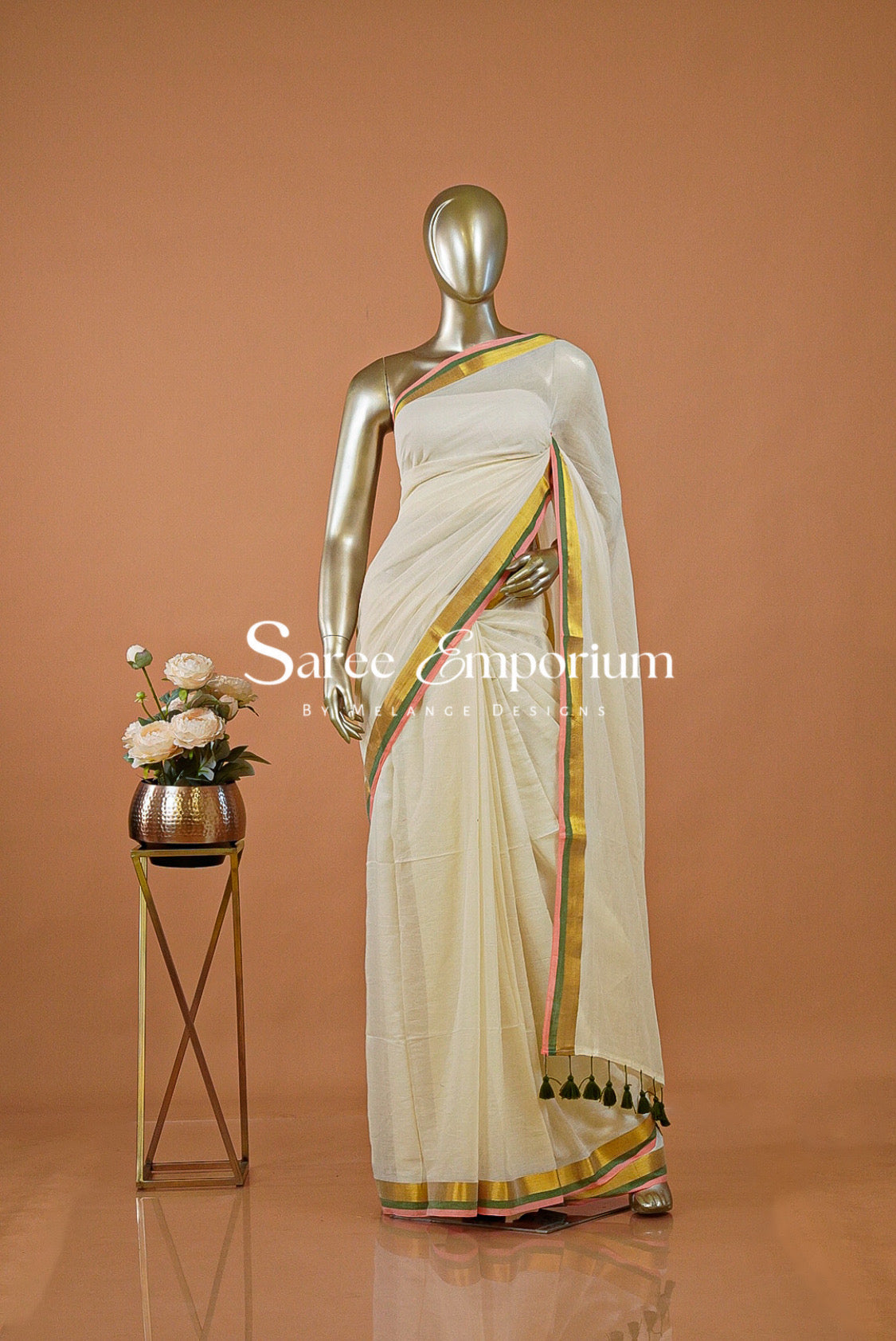 Pure Mul Cotton Saree For Women MDS0239