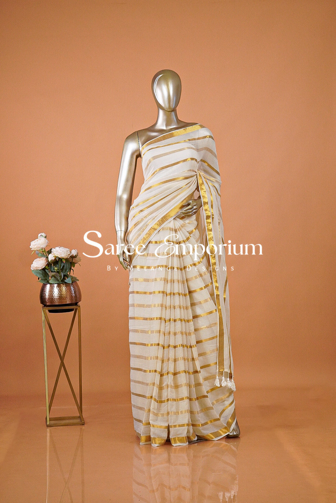 Pure Mul Cotton Saree For Women  MDS0232