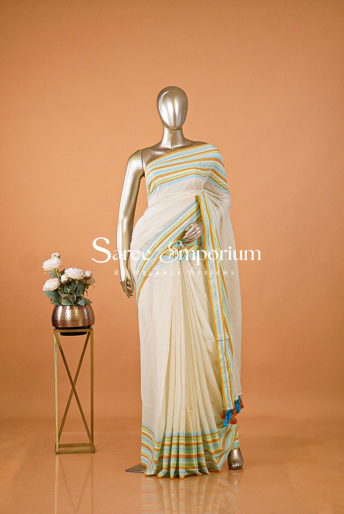 Pure Mul Cotton Saree For Women MDS0235