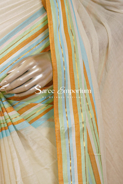 Pure Mul Cotton Saree For Women MDS0235