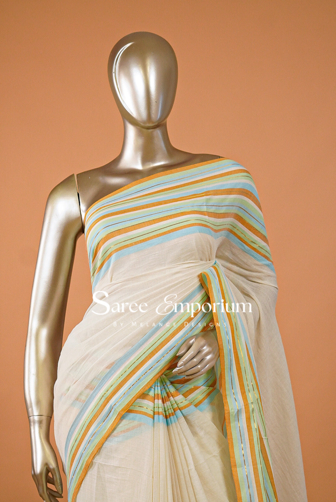 Pure Mul Cotton Saree For Women MDS0235