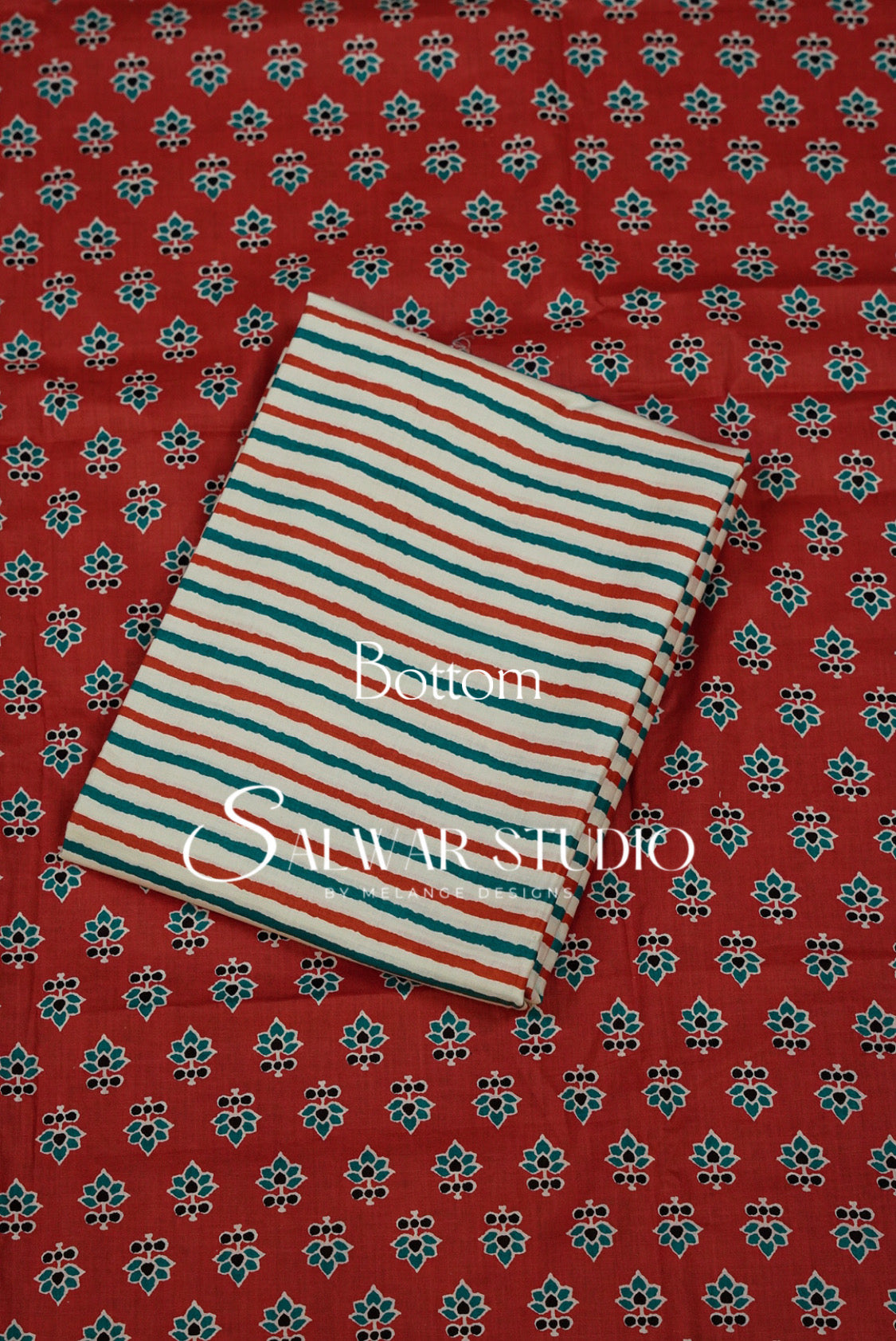 Printed Cotton Unstitched Salwar Suit Dress Material Bottom