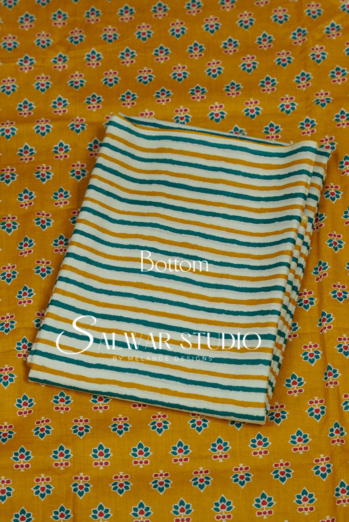 Printed Cotton Unstitched Salwar Suit Dress Material Bottom