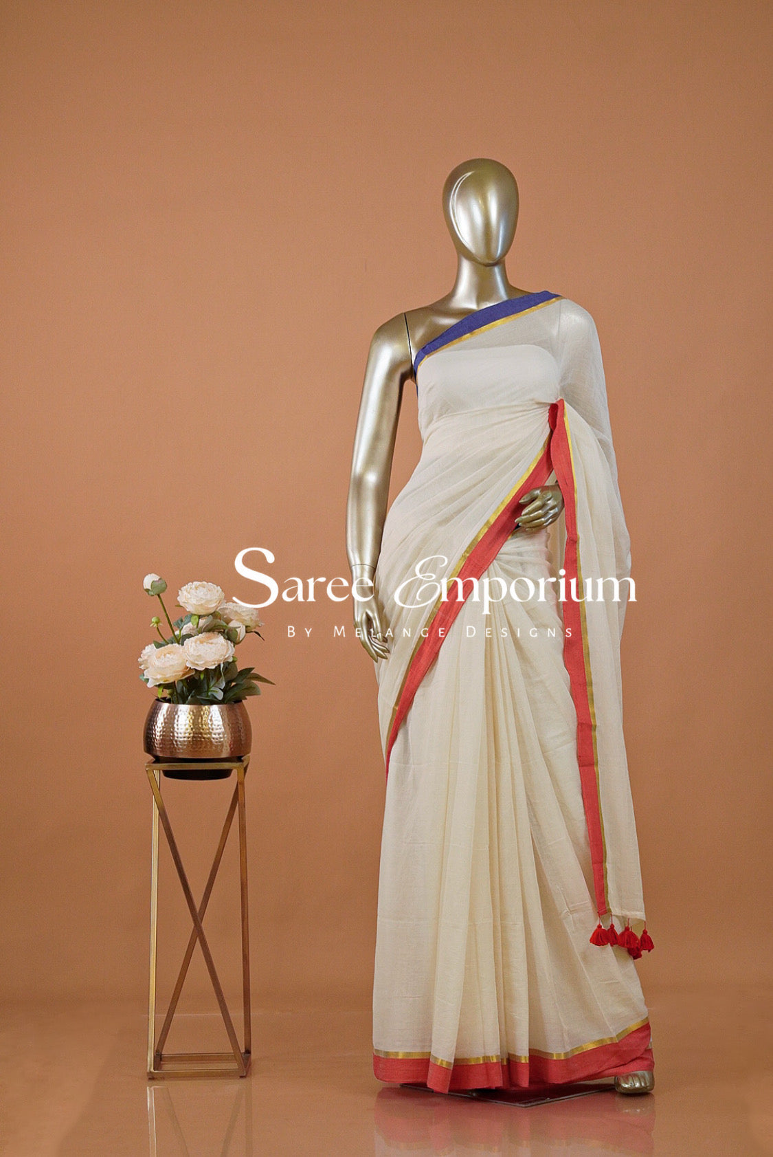 Pure Mul Cotton Saree For Women MDS0238