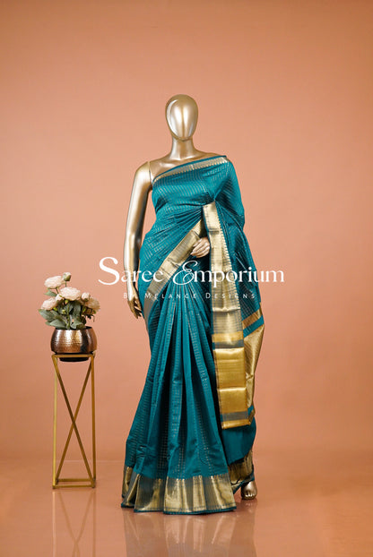 Semi Banarasi Saree for Women MDS0310