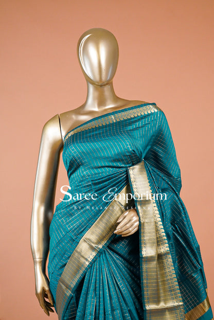 Semi Banarasi Saree for Women MDS0310