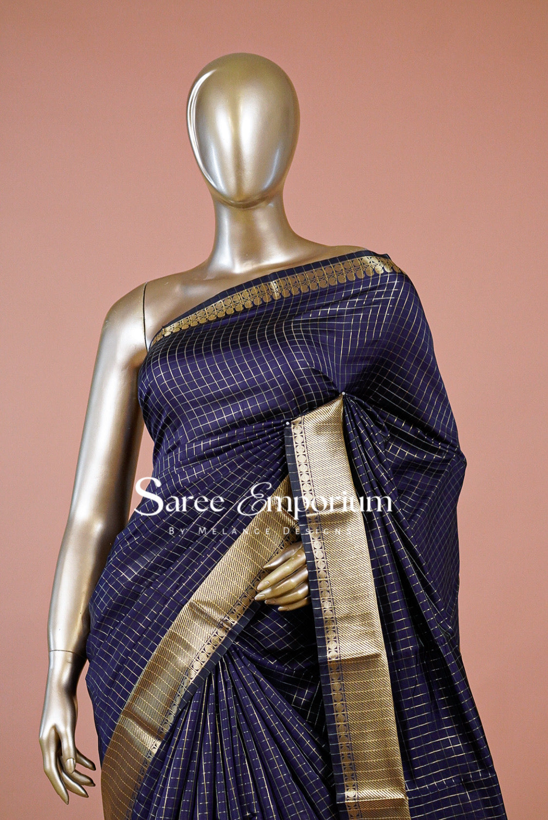 Semi Banarasi Saree for Women MDS0311