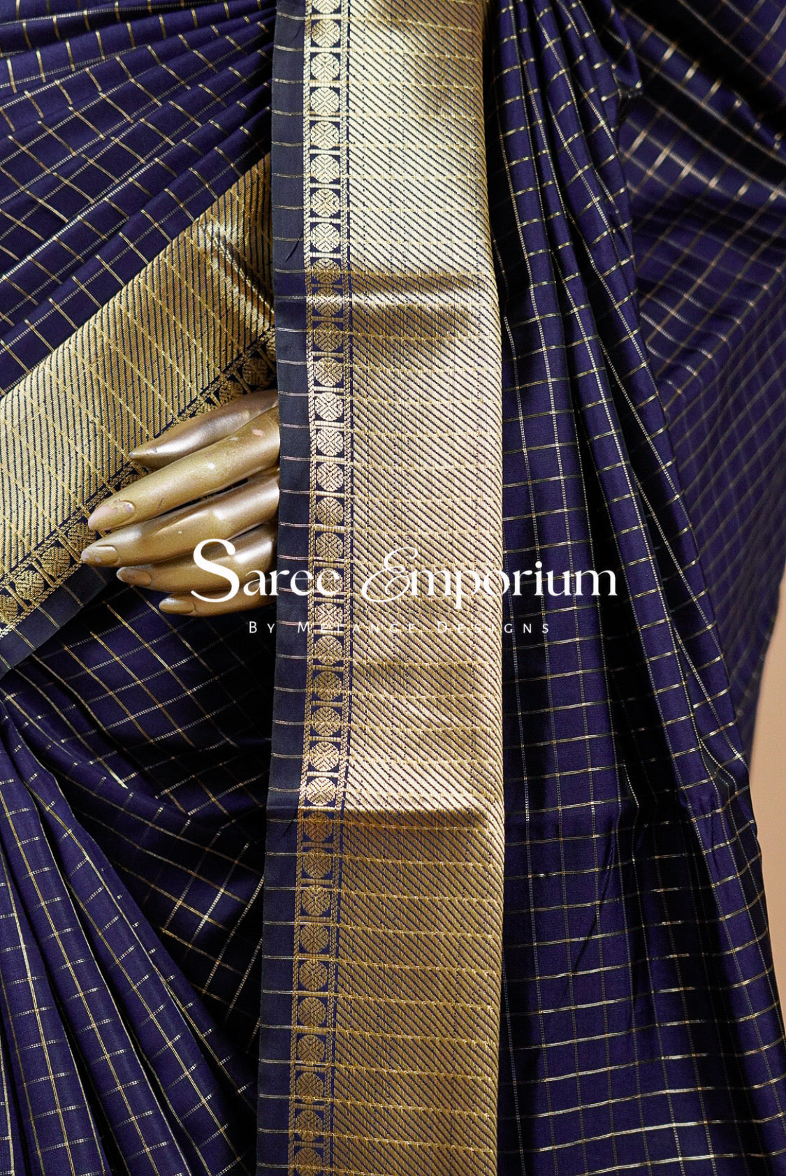 Semi Banarasi Saree for Women MDS0311