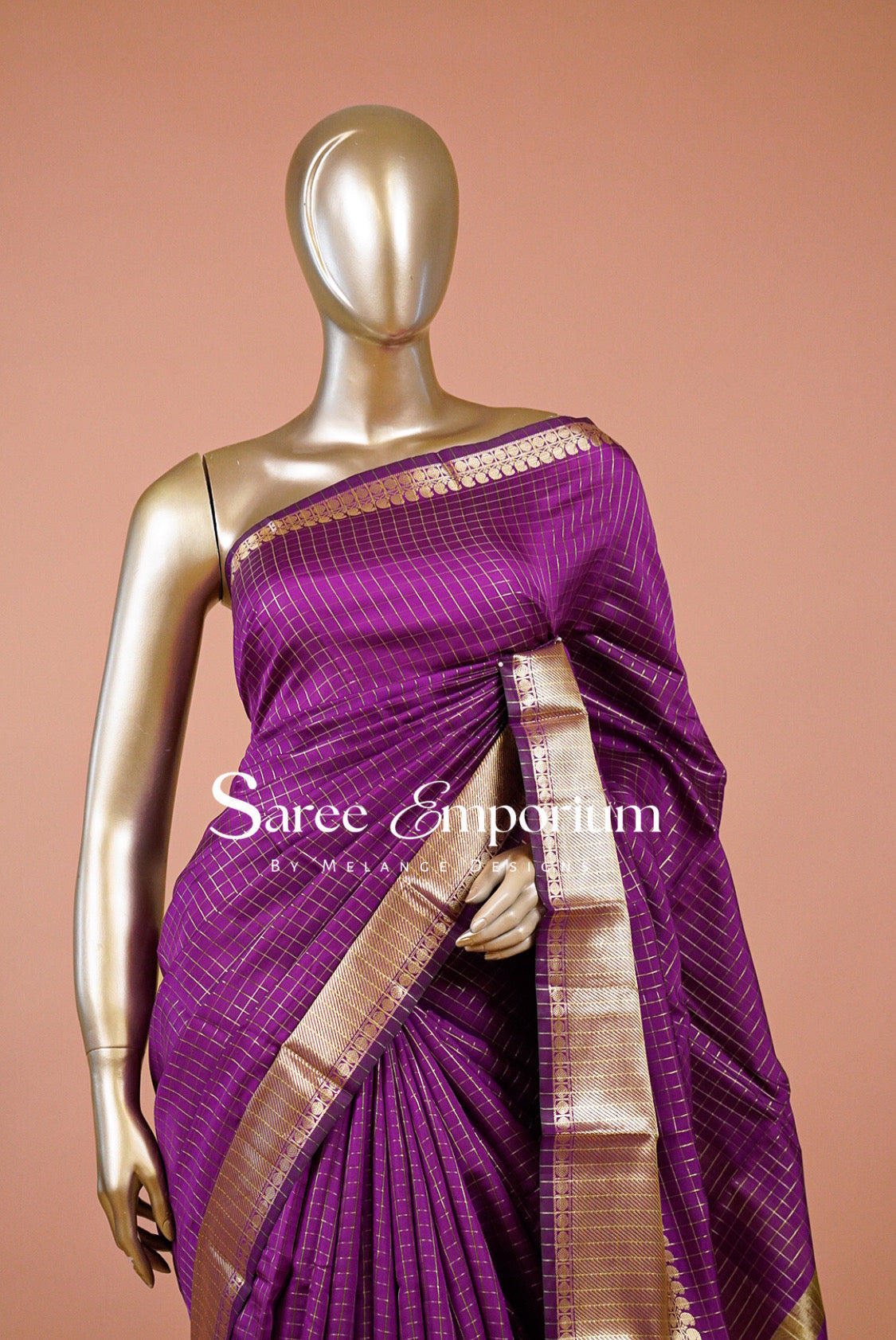 Semi Banarasi Saree for Women MDS0312