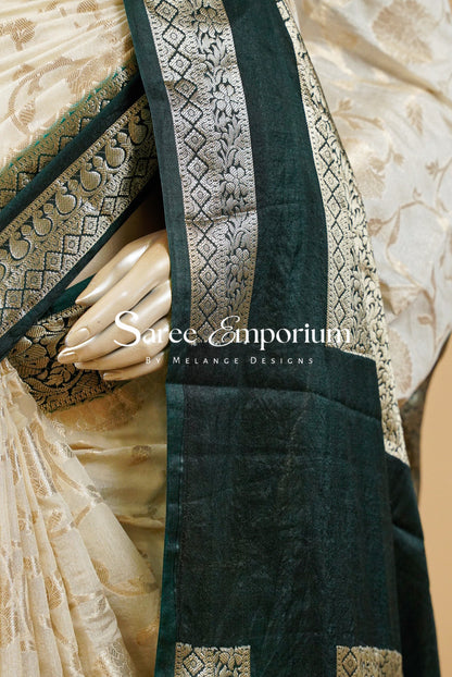 Semi Banarasi Saree for Women MDS0321