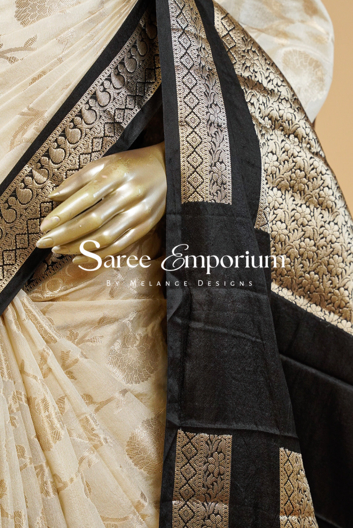 Semi Banarasi Saree for Women MDS0322