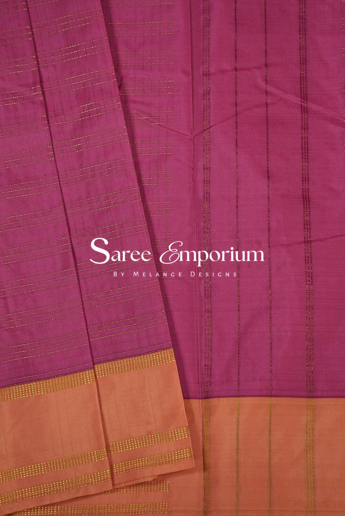 Semi Silk Saree For Women Rani Pink 