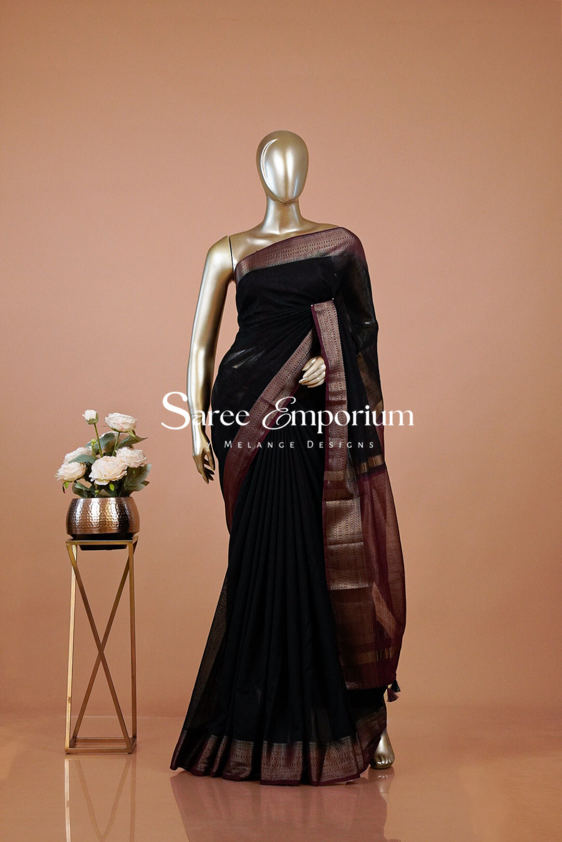 Semi Silk Saree For Women MDS0297