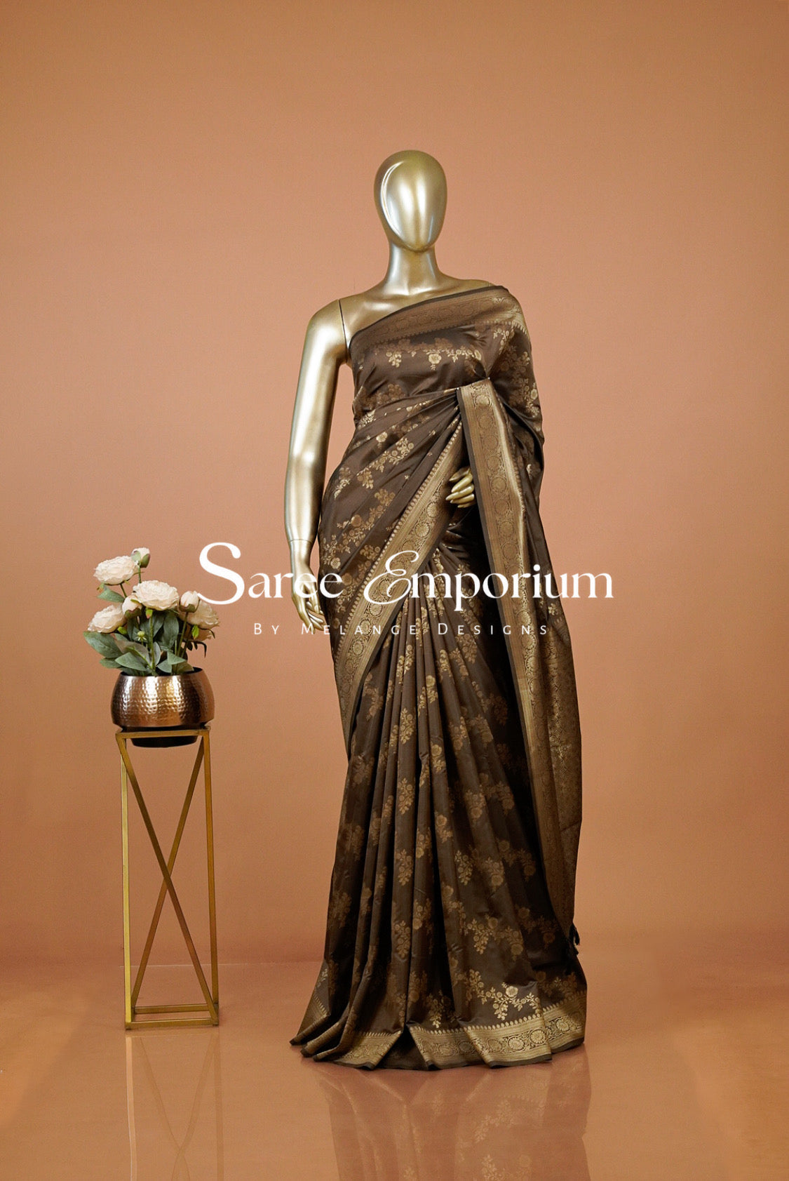 Semi Silk Saree For Women MDS0302