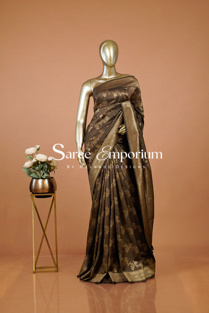 Semi Silk Saree For Women MDS0302