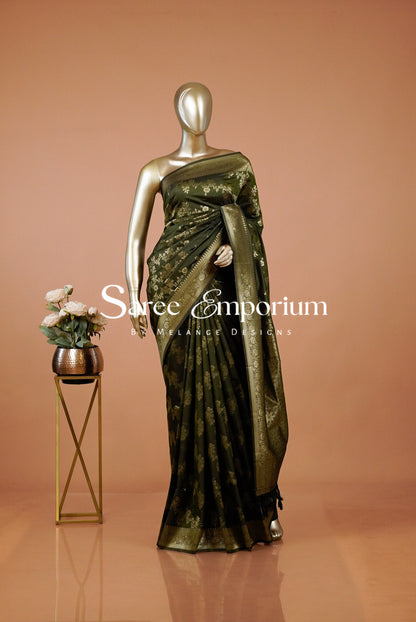 Semi Silk Saree For Women MDS0303