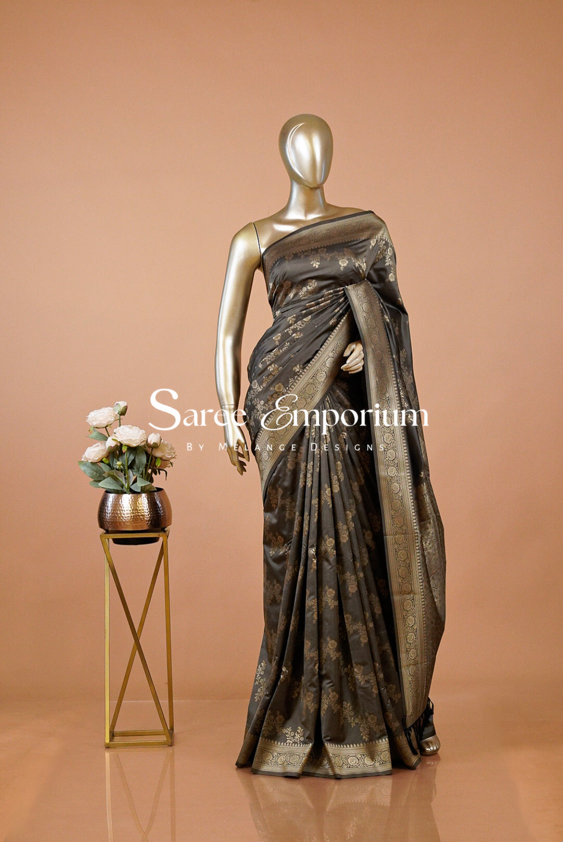 Semi Silk Saree For Women MDS0304