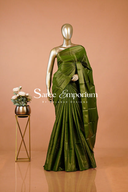 Semi Silk Saree For Women MDS0306
