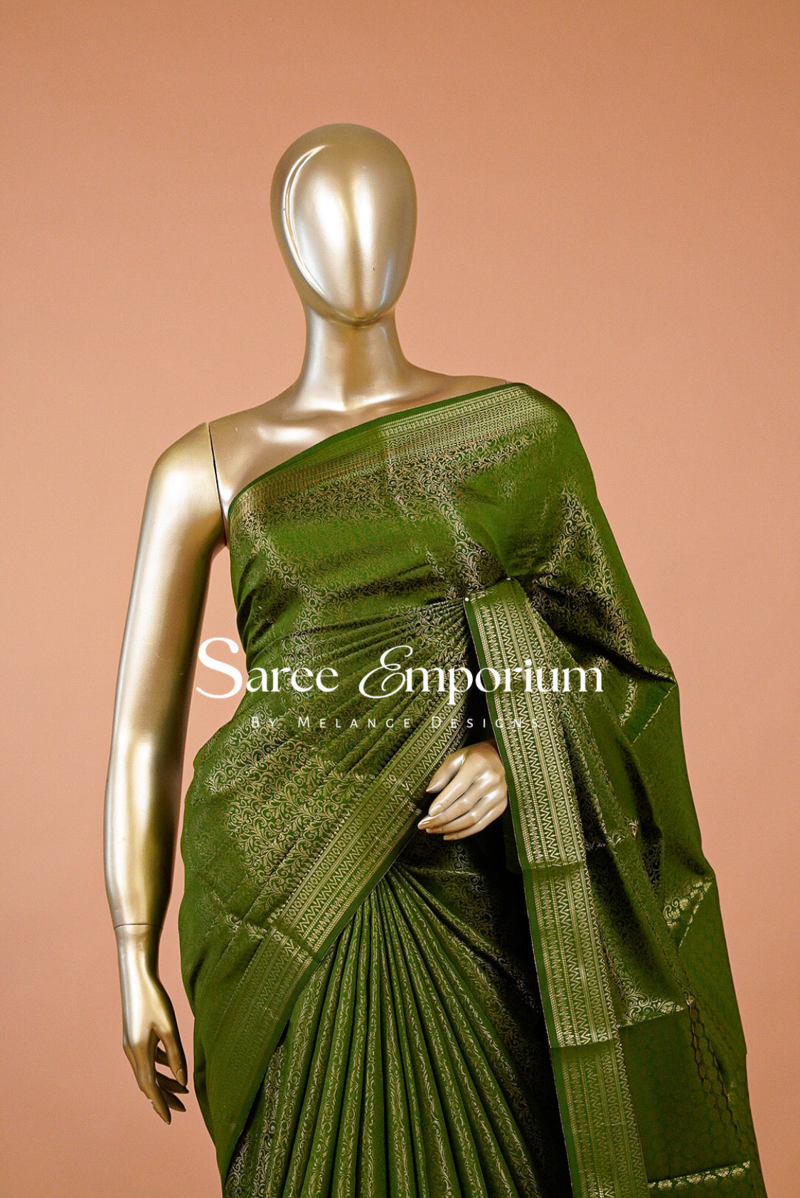 Semi Silk Saree For Women MDS0306