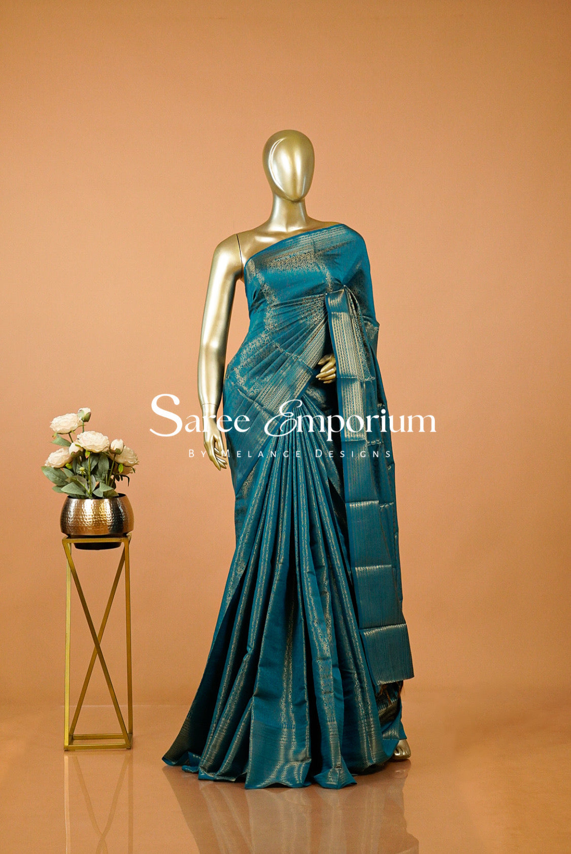 Semi Silk Saree For Women MDS0307