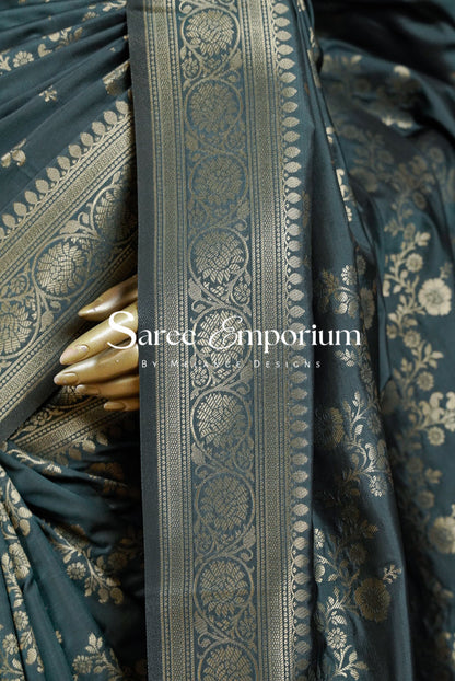Semi Silk Saree For Women MDS0313