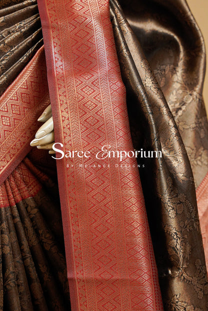Semi Silk Saree For Women MDS0323