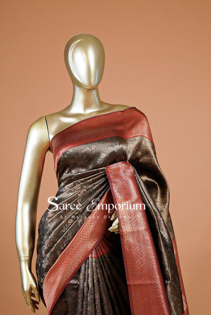 Semi Silk Saree For Women MDS0323