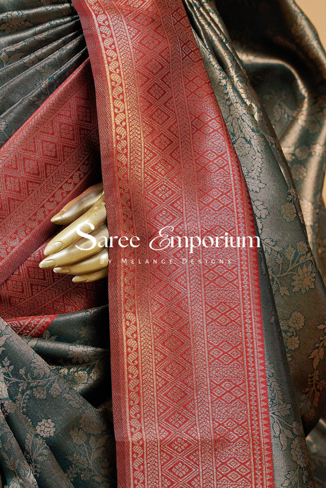 Semi Silk Saree For Women MDS0325