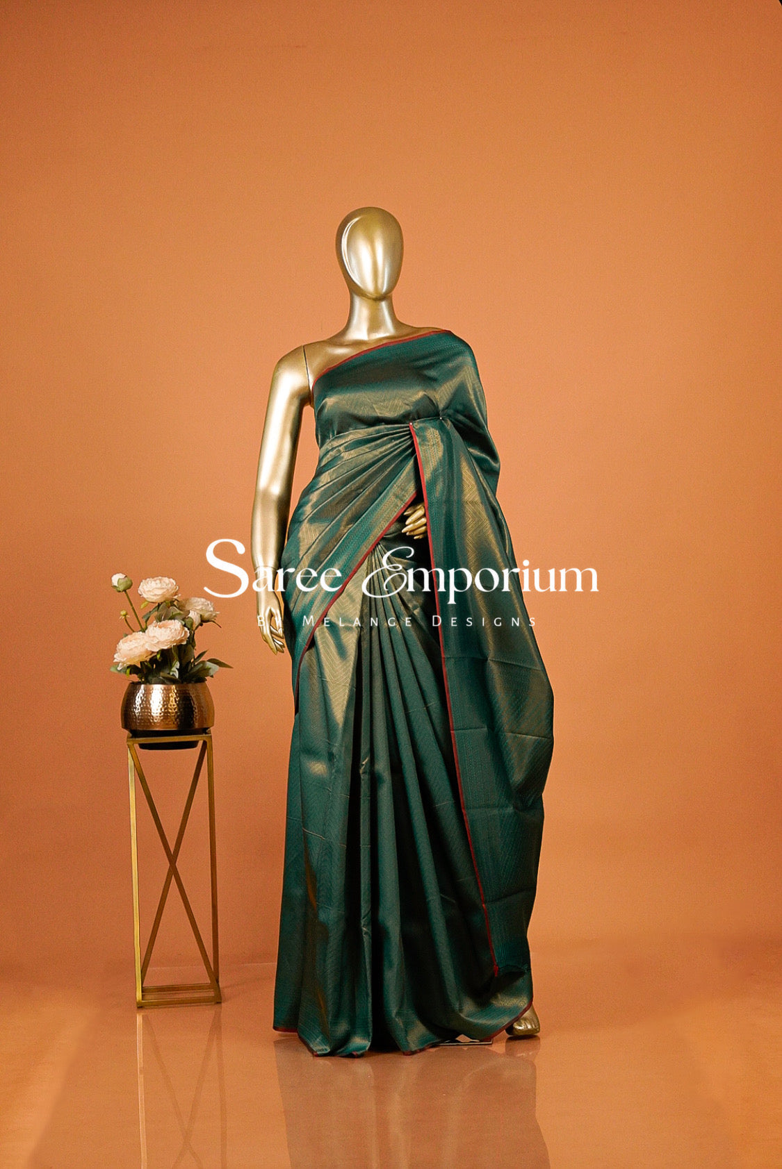 Semi Silk Saree For Women MDS0357