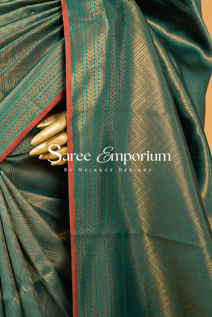 Semi Silk Saree For Women MDS0357