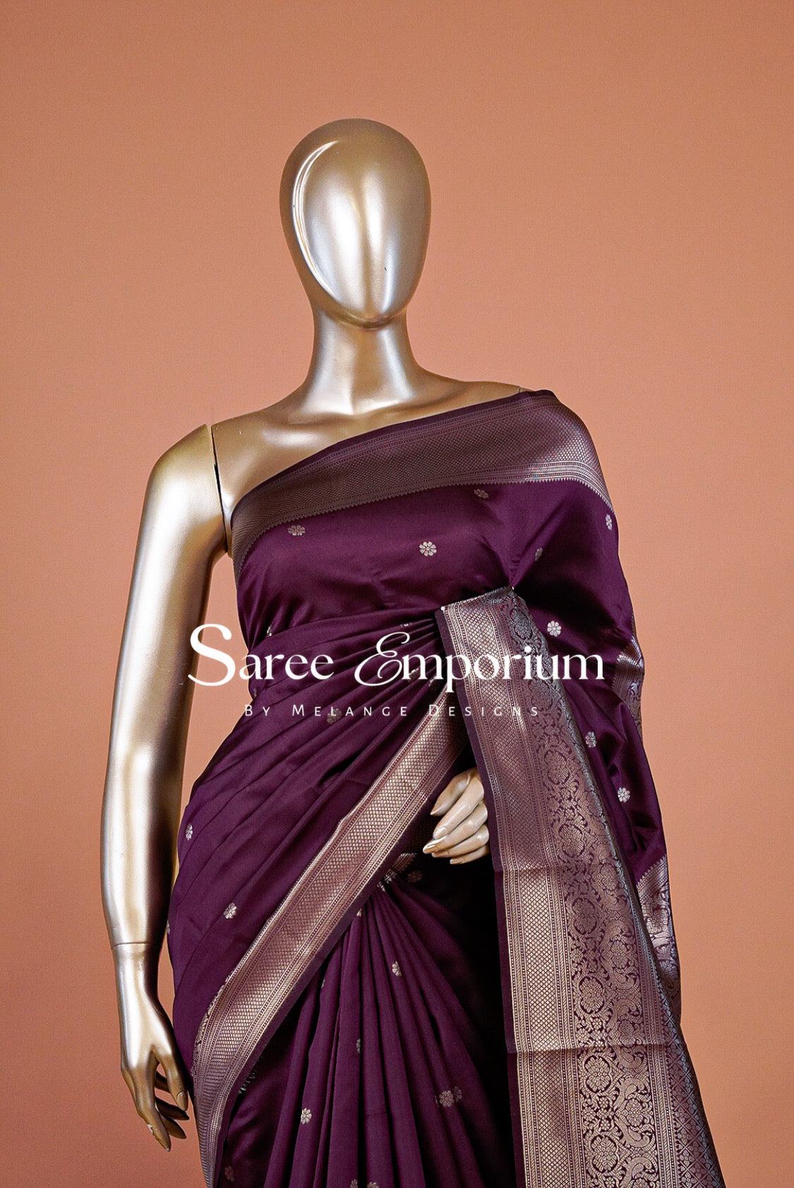 Semi Silk Saree For Women MDS0358