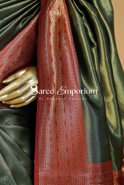 Semi Silk Saree For Women MDS0360