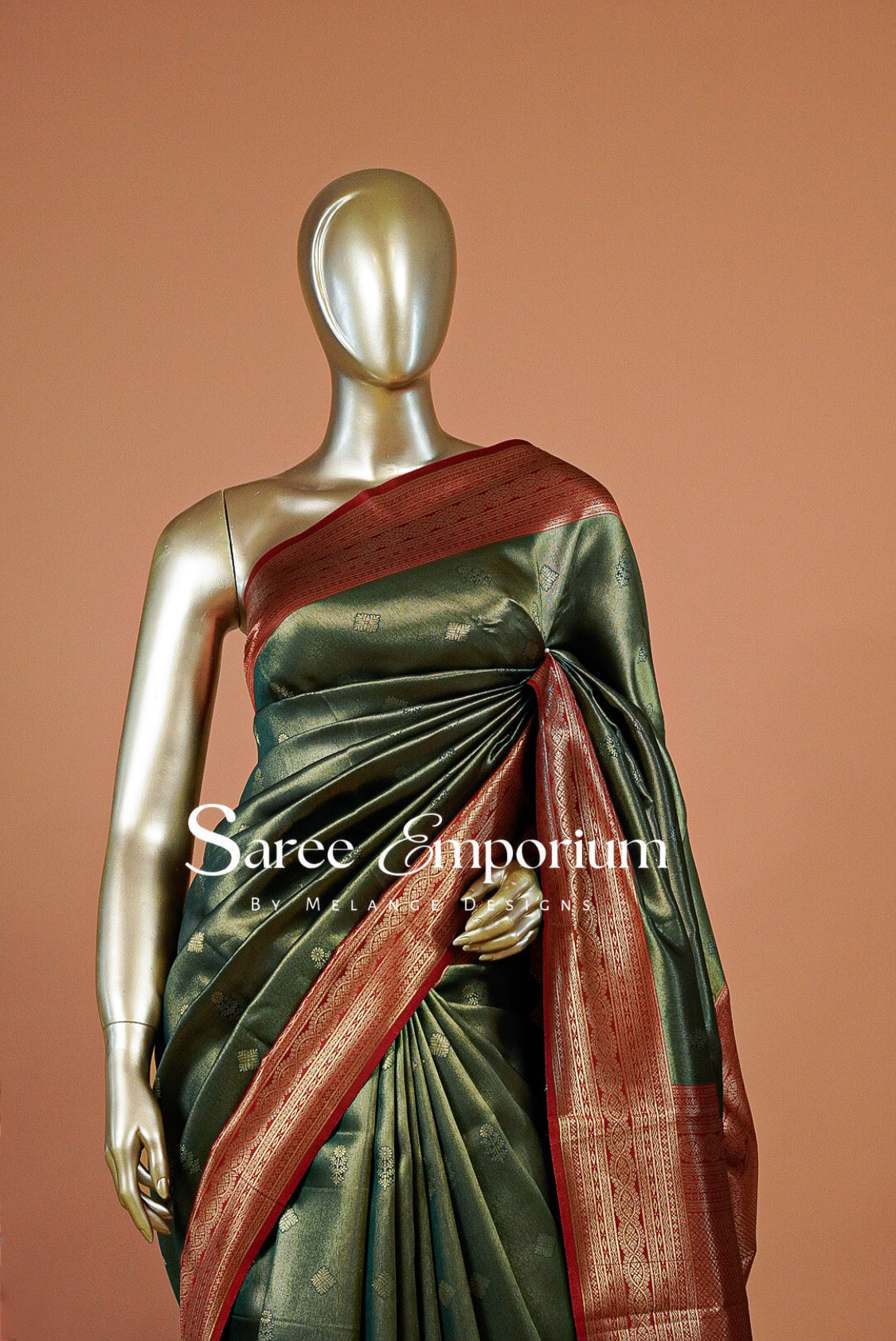 Semi Silk Saree For Women MDS0360