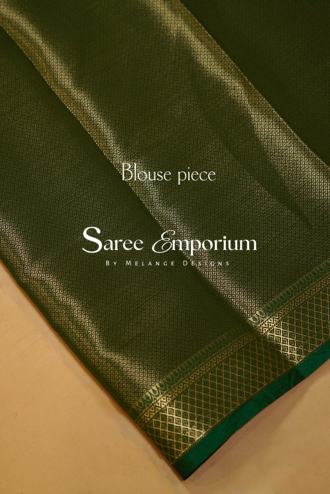 Semi Silk Saree For Women Mustard Gold-Blouse Piece.