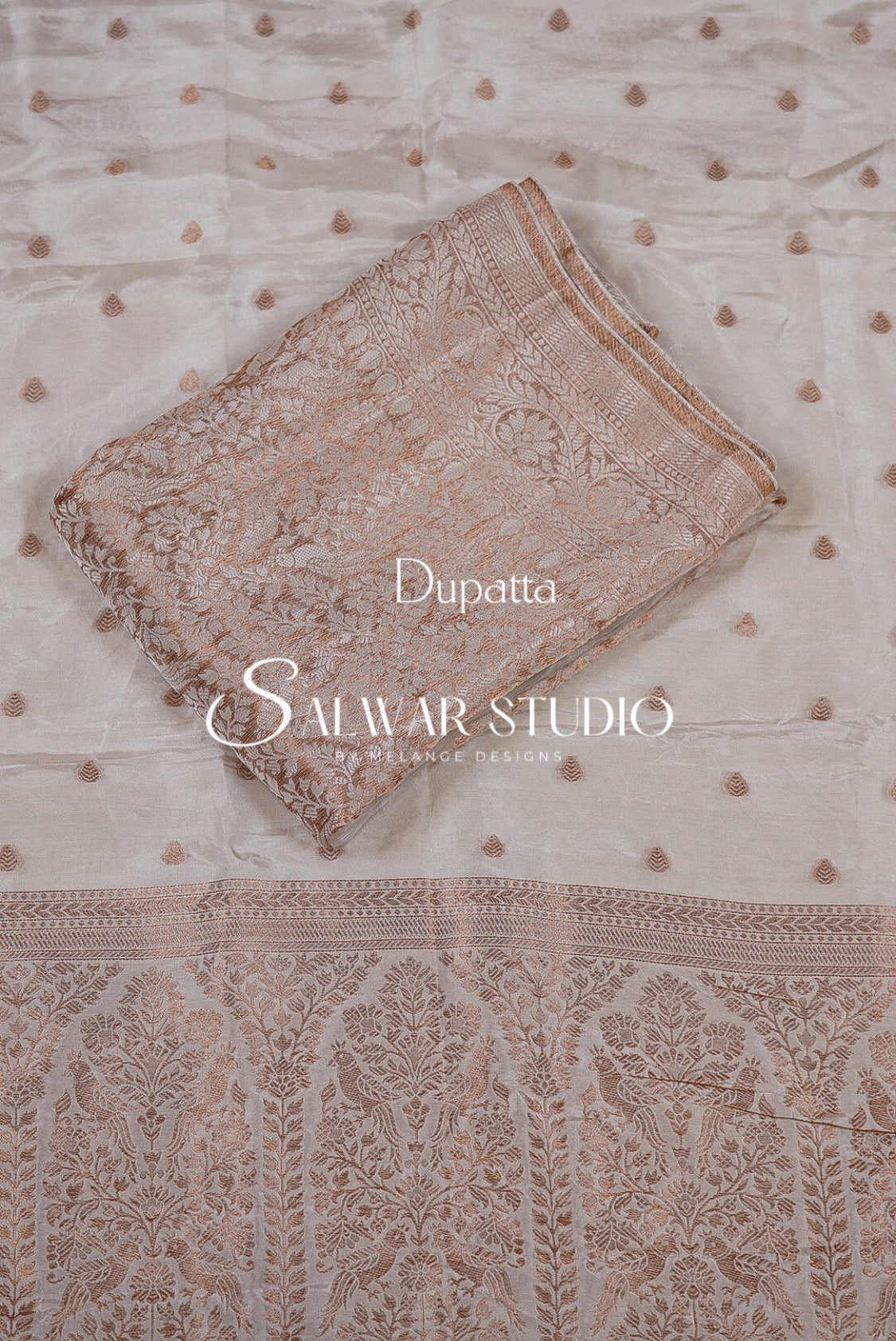 Silk Banarasi Unstitched Salwar Suit Dress Material AC0174
