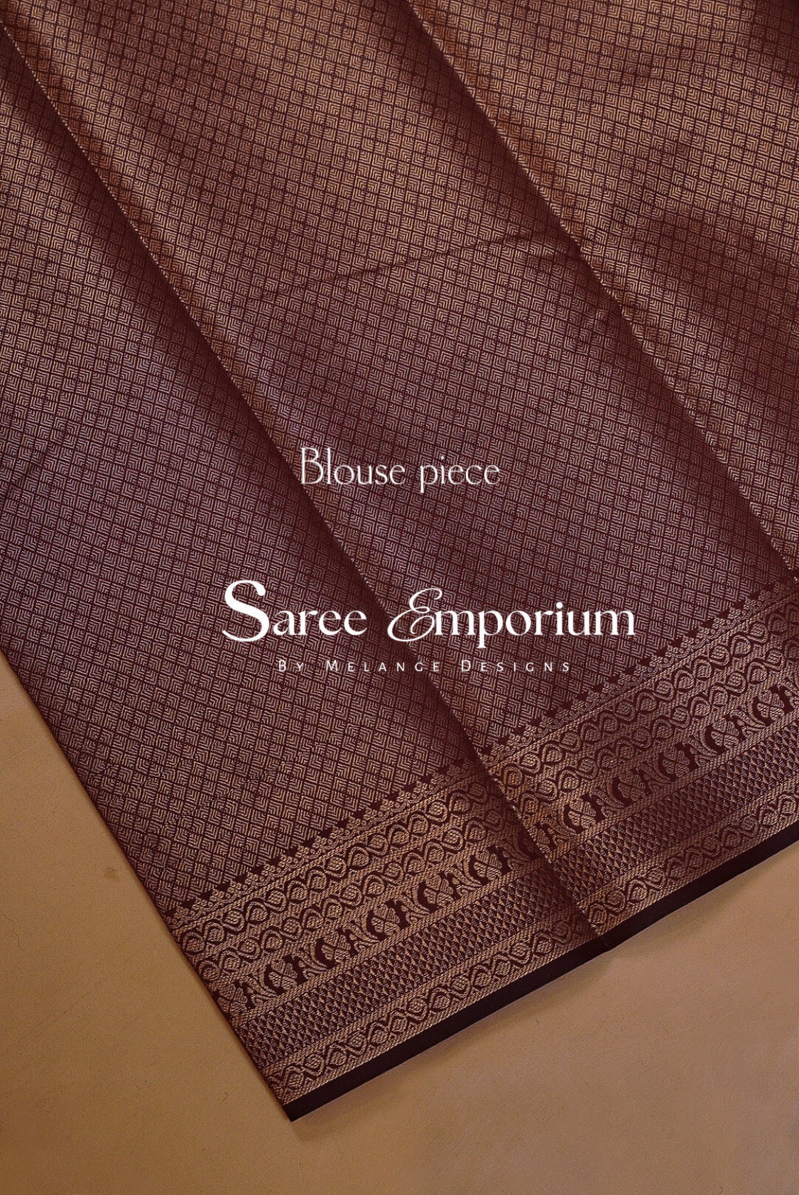Silk Brocade Saree For Women MDS0248