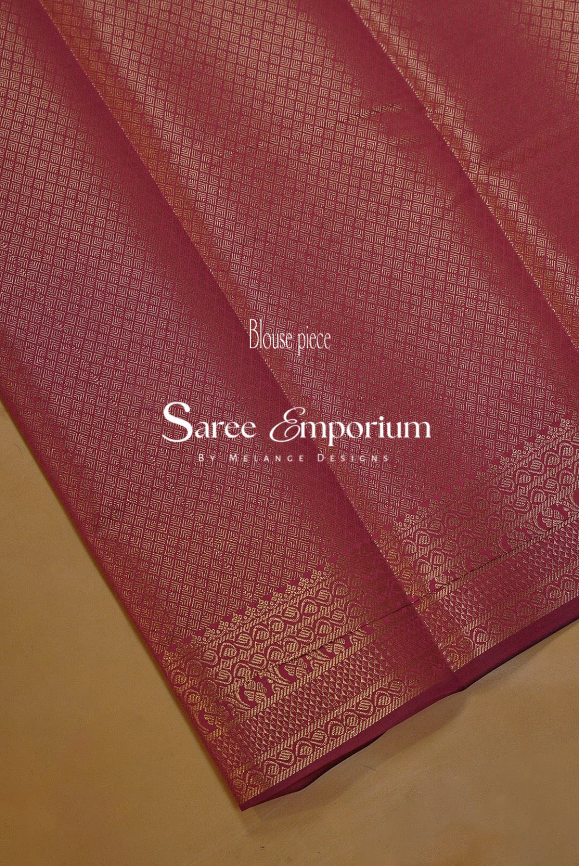 Silk Brocade Saree For Women MDS0249
