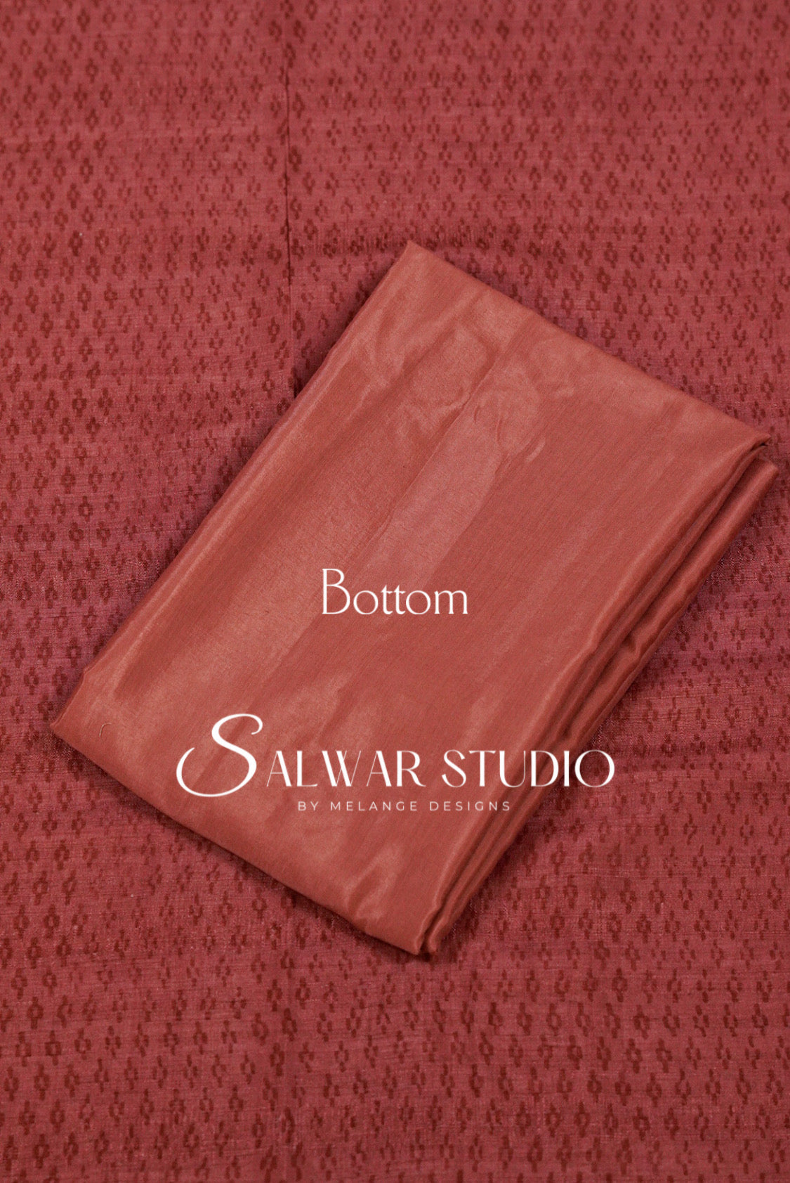 Silk Unstitched Salwar Suit Dress Material Elegant Rose Pink AC0349
