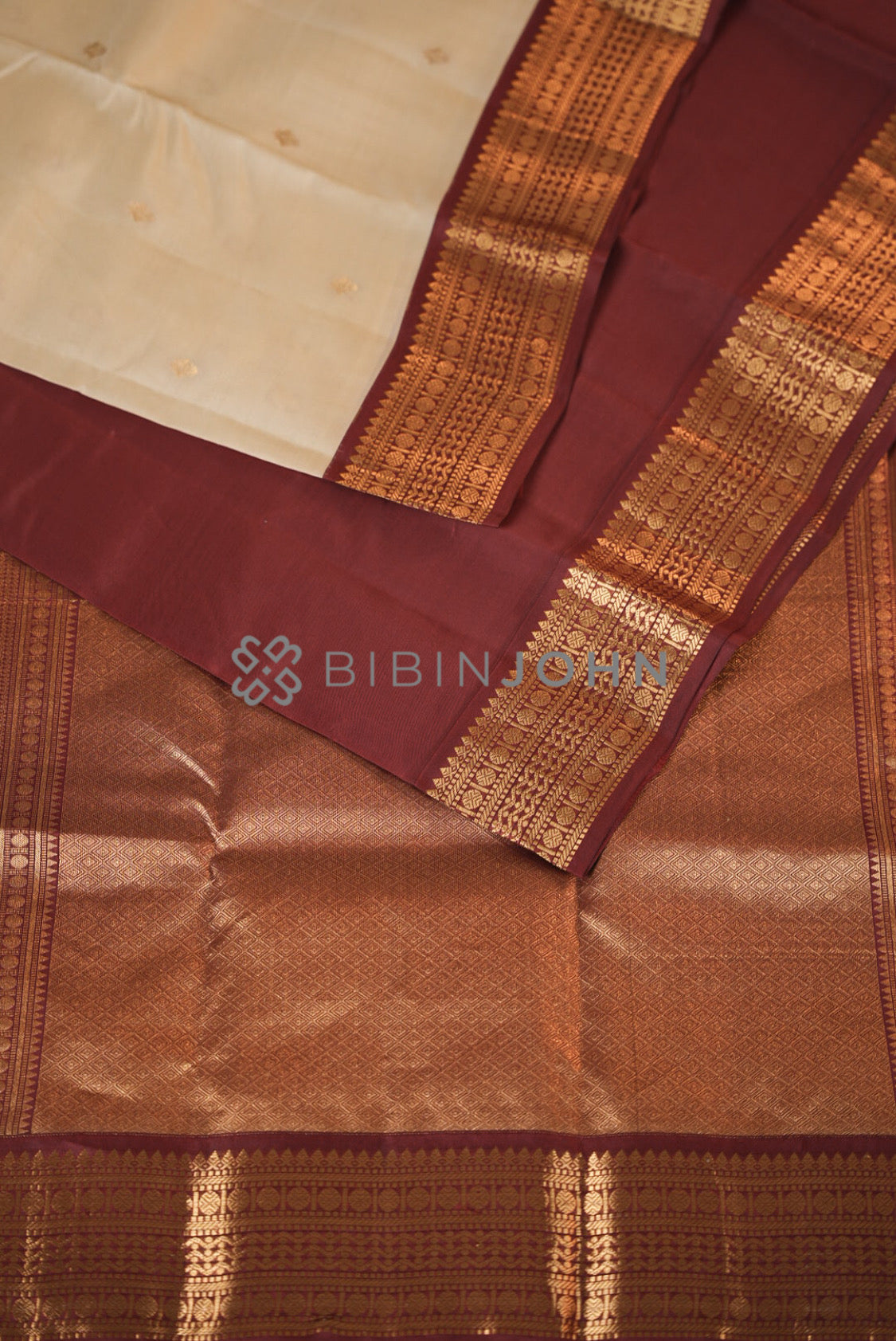 Silk Saree For Women Ivory