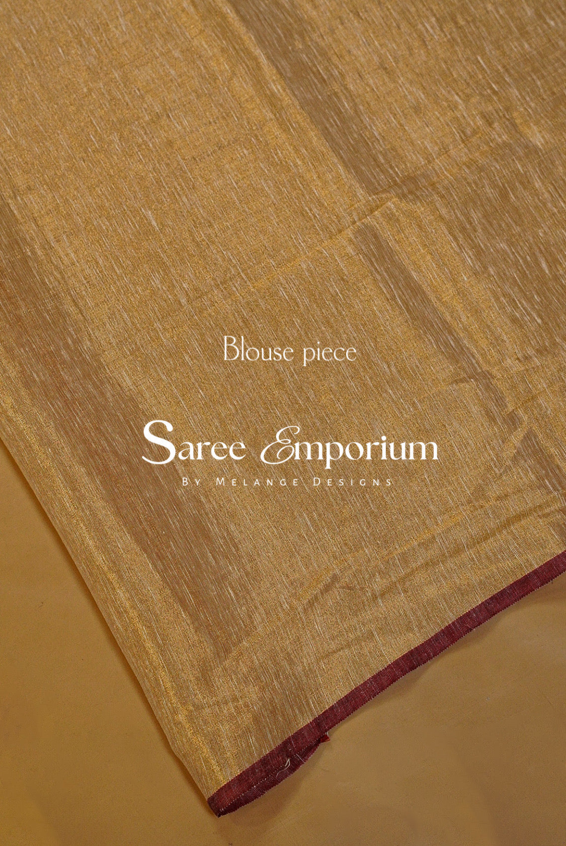 Tissue Linen Saree For Women MDS0237