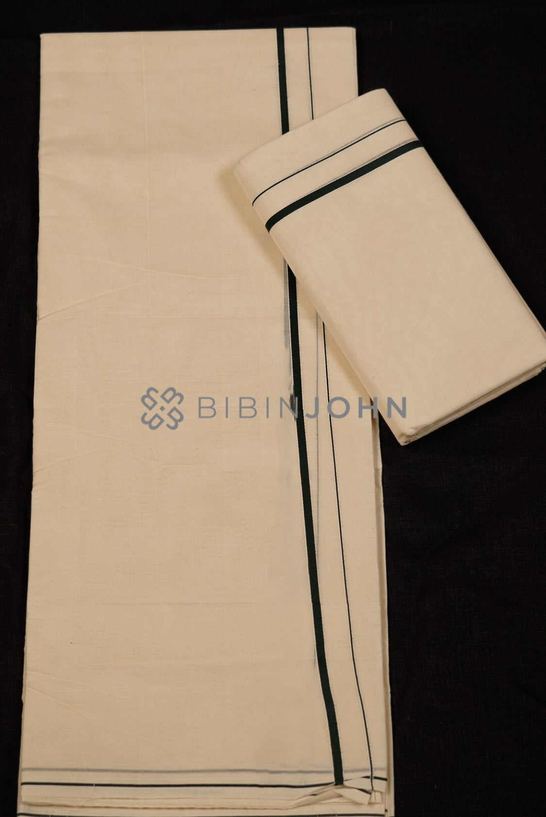 Cotton Dhoti For Men Off White full view