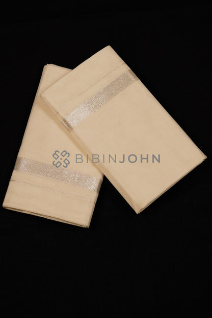 Cotton Dhoti For Men Off White