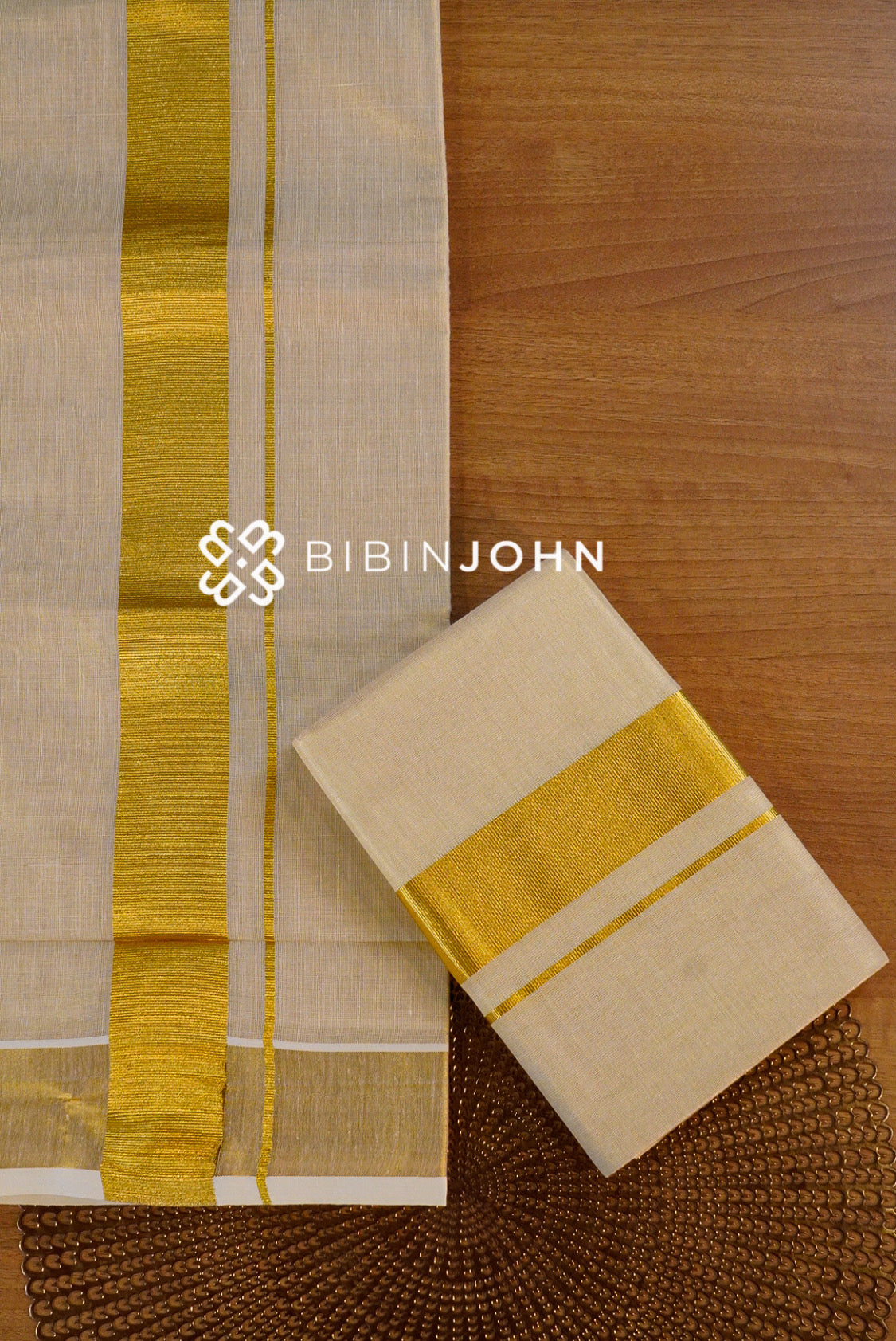 Cotton Tissue Dhoti For Men BJ1006