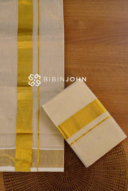 Cotton Tissue Dhoti For Men BJ1006