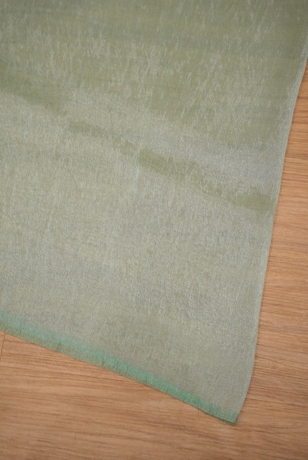 Tissue Organza Embroidery Saree For Women Mint Green BJ1629