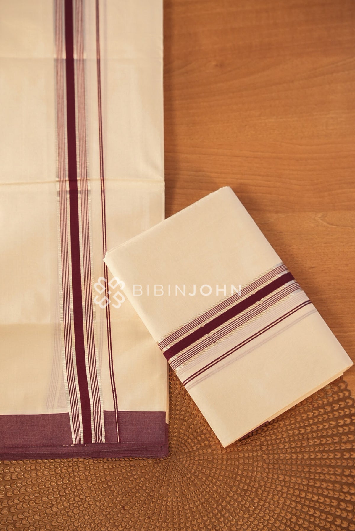 Cotton Dhoti For Men Off White BJ2038